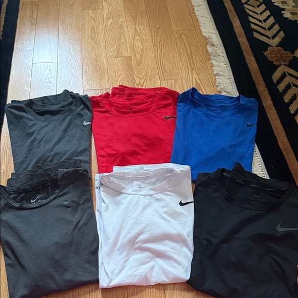 Nike Other - Nike Men's Short Sleeve Tees in Black, Red, Blue, Gray, and White